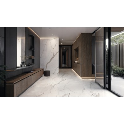 Керамогранит 41724 Lumiere White NT/75,5X151X0,9/C/R 75,5x151