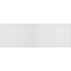Плитка 12154R Гарса структура белый матовый обрезной 25х75