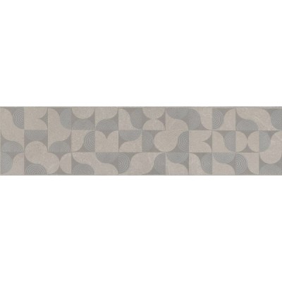 Плитка AZ/B005/11232R Авенида серый светлый матовый обрезной 60х14,5