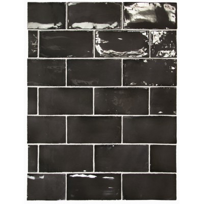 Плитка 26906 Black 7.5x15