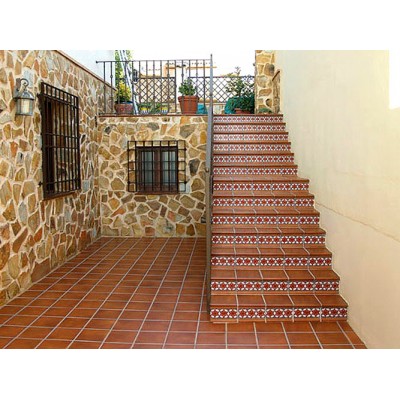 Клинкерная плитка Loseta R1 ROD Бордюр/Подступенник 020AL31 15x31