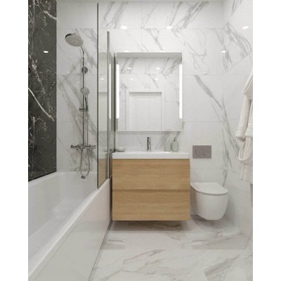 Плитка Calacatta Art Silver M3D 90x30