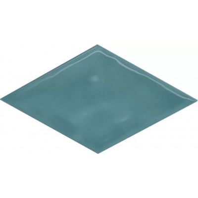 Плитка KMD2SRB010BN Декор Риад бирюзовый глянцевый 13,5x7,8x0,9