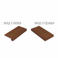 Ступени 620070000687 Surface Corten Scalino Angolare Destro 33x120