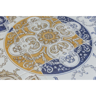 Керамогранит DC/A33/SG9174 Вставка Алмаш синий 4,9х4,9