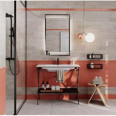 Плитка PFI001 Борго серый светлый матовый 28,5x2