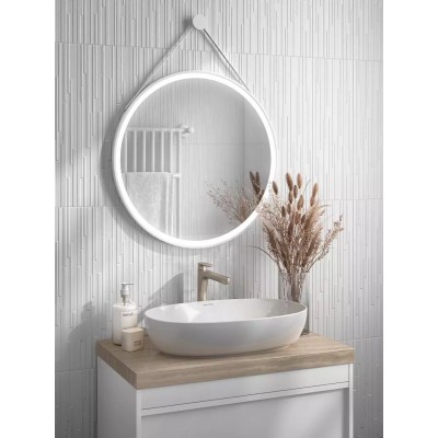 Плитка 60167 Бьянка белый матовый мозаика 20x60x0.9