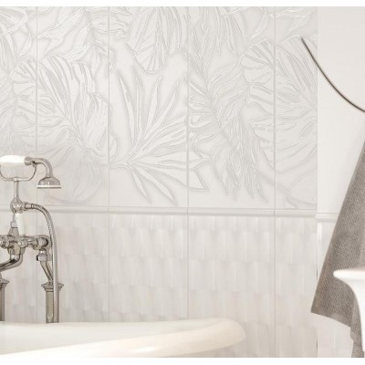 Плитка SP2U051-63 Sparkle белый 25x75