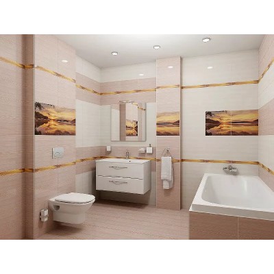 Плитка Бордюр рельефный Home br1020D279-1 20х10