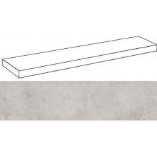 Ступени 620070001278 Millenium Silver угловая левая 33x120