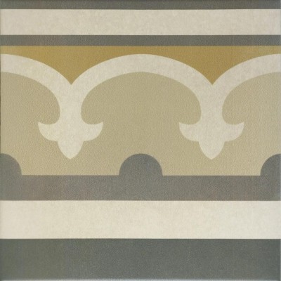 Керамогранит 20928 Caprice Burgundy Border 20x20