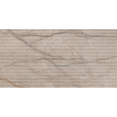 Плитка KM6012B0240R Ифран бежевый светлый глянцевый структура обрезной 60x119,5x1