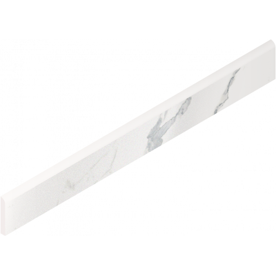 Керамогранит 610130007456 Stellaris Statuario White Battiscopa Lap 7.2x60
