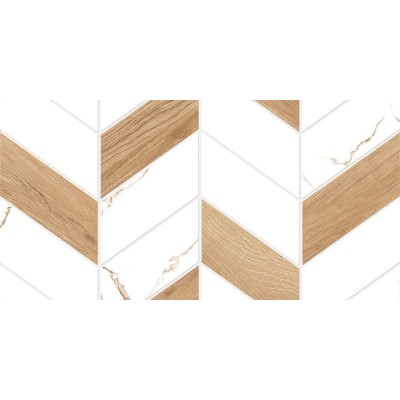 Плитка GT128VG Marmaris Белый геометрия 50x25