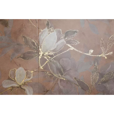 Плитка VT/A437/11037R Бордюр Магнолия 1 матовый обрезной 30х7,2