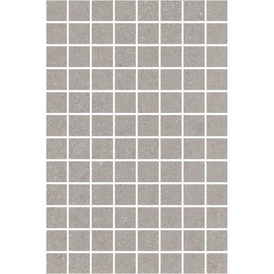 Плитка MM8343 Декор Матрикс мозаичный серый 20х30