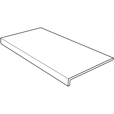 Клинкерная плитка Ступень фронтальная Petra Ocre Recto Anti-Slip 30x60