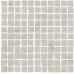 Мозаика MBS003 Про Лаймстоун Спакко мозаичный серый светлый матовый 20х20