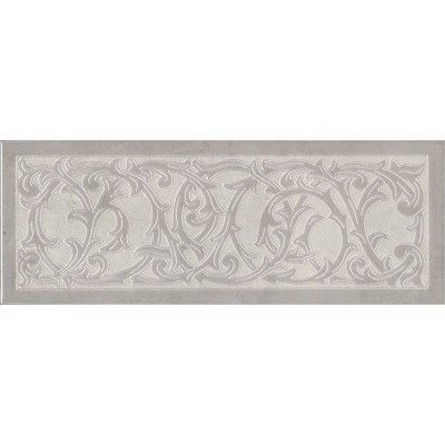 Плитка HGD/B504/15147 Декор Монсанту 3 серый светлый 15х40