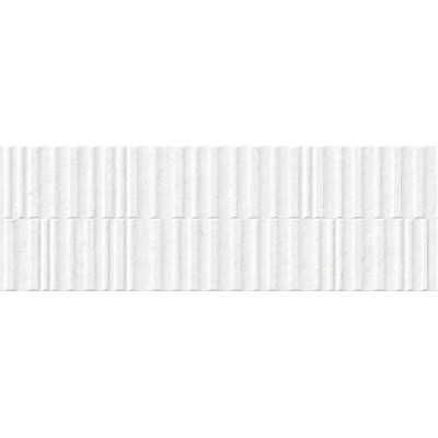Плитка 40270 Manhattan White Wavy SP/33,3x100x0,98/R