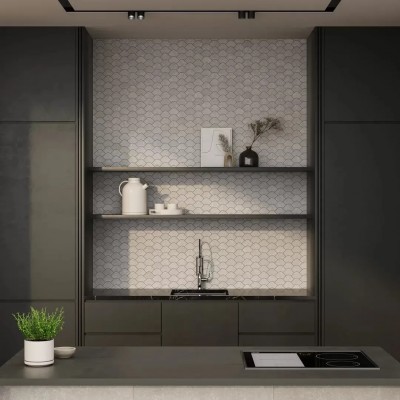 Плитка KM2424G0011N Касабланка серый светлый матовый 24x24x0,7