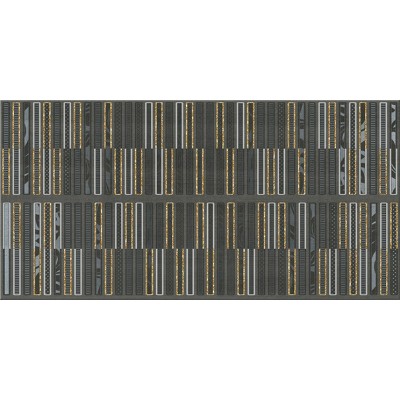 Плитка Декор Aura Grafite Geometria 31,5x63