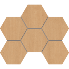 Мозаика Мозаика CW04 Classic Wood Hexagon неполированная 25x28.5