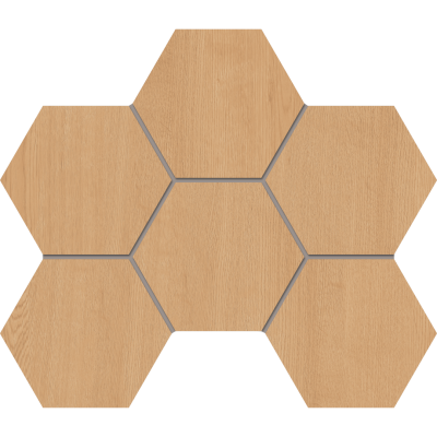 Мозаика Мозаика CW04 Classic Wood Hexagon неполированная 25x28.5