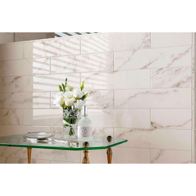 Плитка AZA2 Brick Carrara 8x31.5