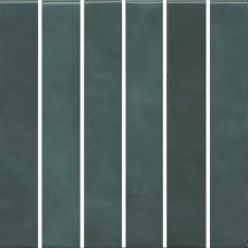 Плитка KMD2MSM005BN Декор Фес мозаичный зелёный тёмный глянцевый 15x15x0,77