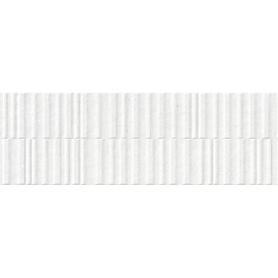 Плитка 40270 Manhattan White Wavy SP/33,3x100x0,98/R