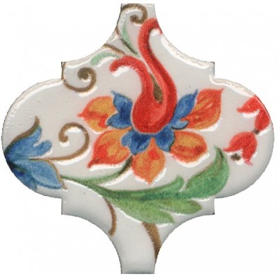 Плитка VT/A583/65000 Арабески Тоскана 7 глянцевый 6,5x6,5