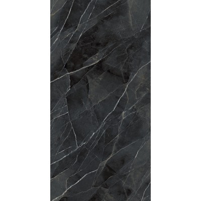Керамогранит LAMF0M0215_IT Diamond Calacatta Black Bocciardato Book Match A 12+ 162x324