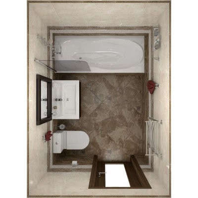 Плитка Nemo коричневый 08-01-15-1345 20х40