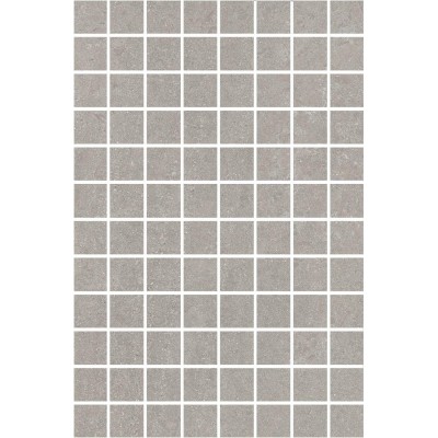 Плитка MM8343 Декор Матрикс мозаичный серый 20х30