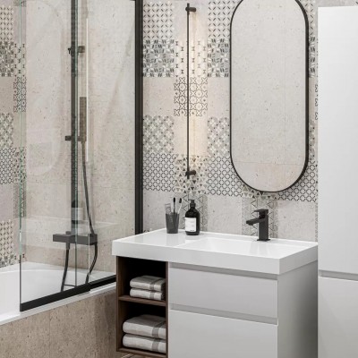 Плитка 14061R/3F Декор Риккарди 2 матовый обрезной 40x120