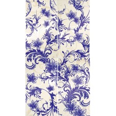 Плитка 1609-0005 Панно Азур Крем синее 50x90