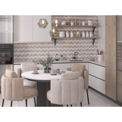 Плитка 010100000866 Аника голубой низ 02 25х40