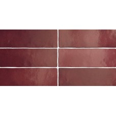 Плитка 24967 MAGMA BURGUNDY 6,5X20
