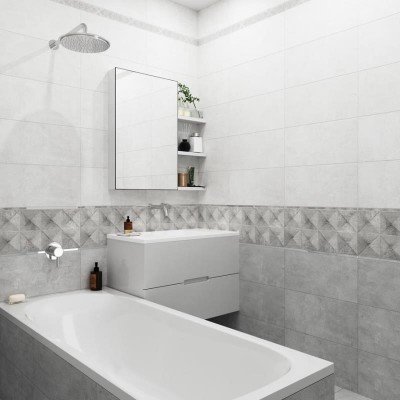 Плитка GT66VG Loft серый Декор 50x25