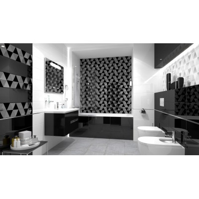 Плитка Sigma Perla Декор белый 17-03-00-463-0 20х60