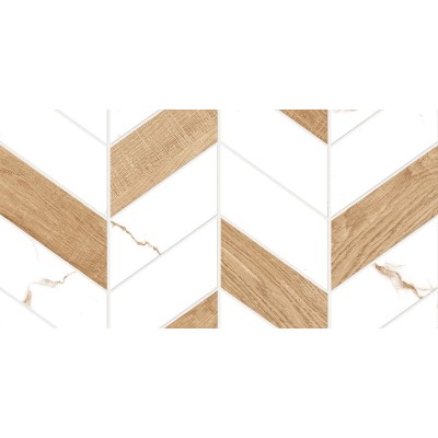 Плитка GT128VG Marmaris Белый геометрия 50x25