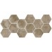 Керамогранит 23602 Urban Hexagon Melange Nut 29,2X25,4