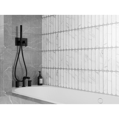 Плитка 010100001580 Арко белый верх 01 25х40