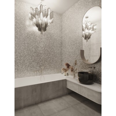 Мозаика Simple Blue (стекло) 4*20*20 327*327