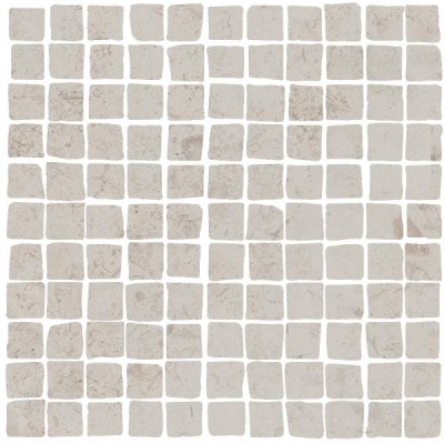 Мозаика MBS003 Про Лаймстоун Спакко мозаичный серый светлый матовый 20х20