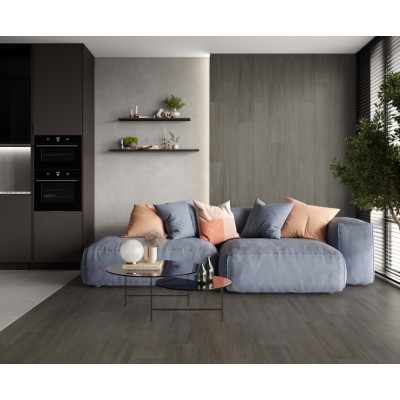 Керамогранит K952685R0001LPET Polo Choco шоколадный матовый 20x80