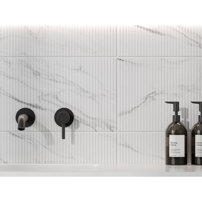 Плитка 010100001580 Арко белый верх 01 25х40