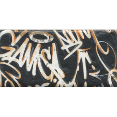 Плитка OP/A210/4x/19060 Панно Граффити из 4-х частей 39.6*20