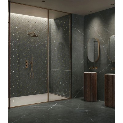 Мозаика 600110000948 Metropolis Calacatta Mosaico Elegant 6mm 32.5x36.1